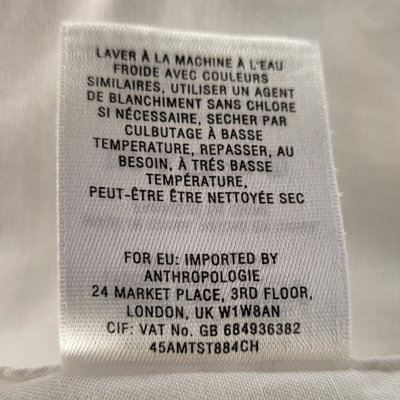 NWT Anthropologie | Holding Horses button-down shirt size 4P - Picture 5 of 5